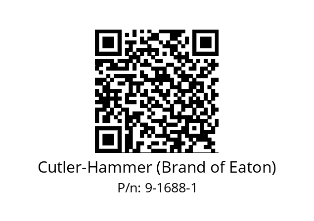   Cutler-Hammer (Brand of Eaton) 9-1688-1