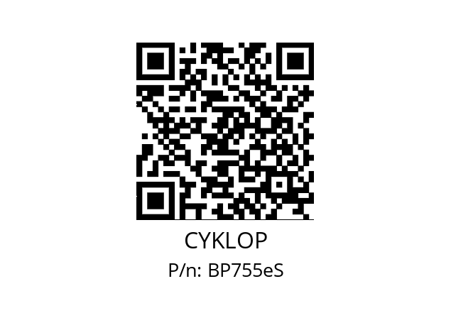   CYKLOP BP755eS