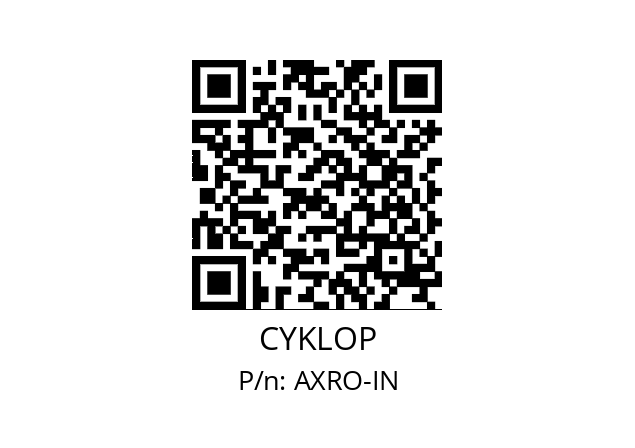   CYKLOP AXRO-IN