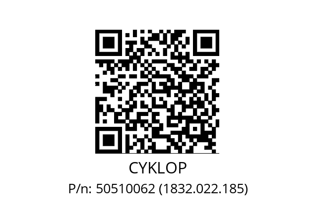   CYKLOP 50510062 (1832.022.185)