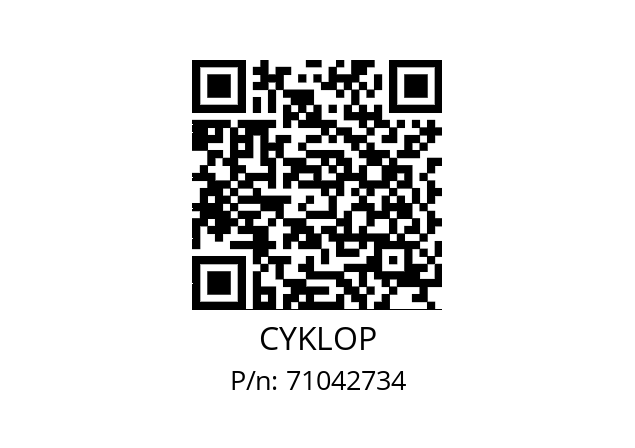   CYKLOP 71042734