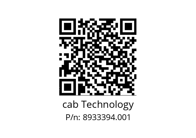   cab Technology 8933394.001