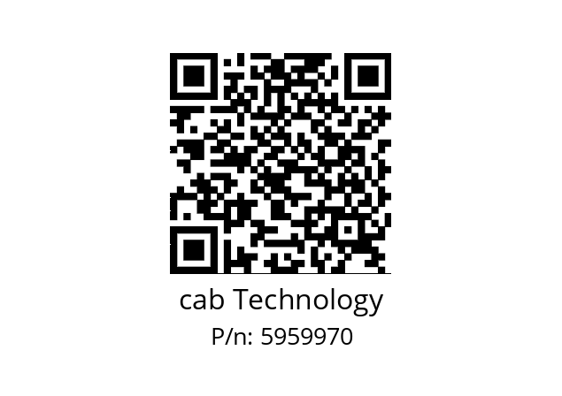   cab Technology 5959970