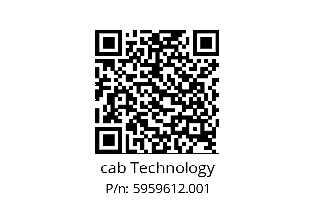   cab Technology 5959612.001