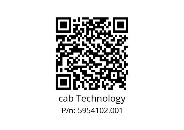   cab Technology 5954102.001