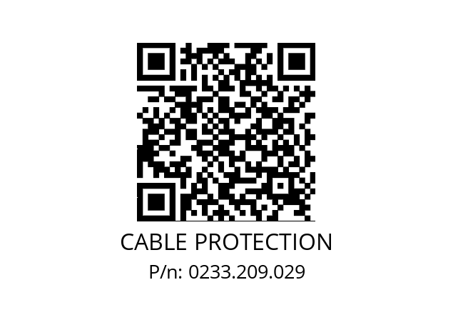   CABLE PROTECTION 0233.209.029