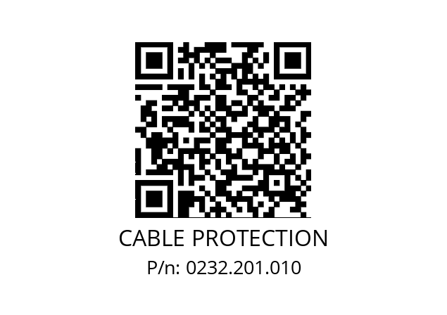   CABLE PROTECTION 0232.201.010