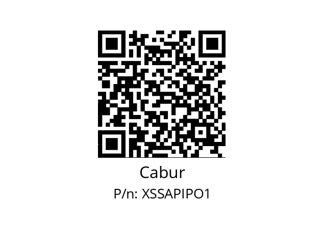   Cabur XSSAPIPO1