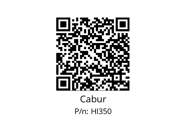  HMR.16(Ex)i DISTRIBUTION T.B. Cabur HI350