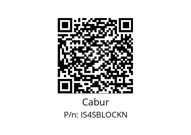  KX04SBLOCKN TOOL FOR CLEARING CONNECTORS Cabur IS4SBLOCKN