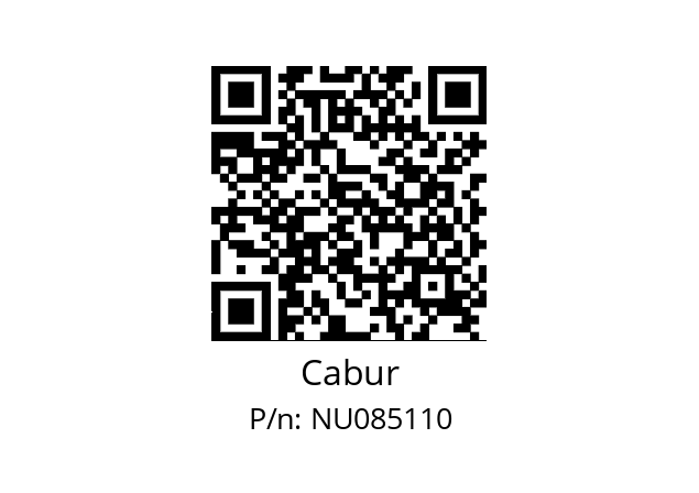  CNU/8/51/10 TAB 100 TAG  = Cabur NU085110