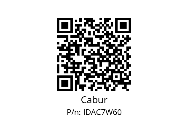   Cabur IDAC7W60