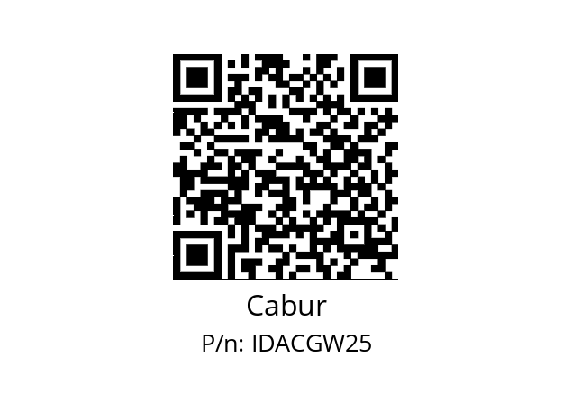   Cabur IDACGW25