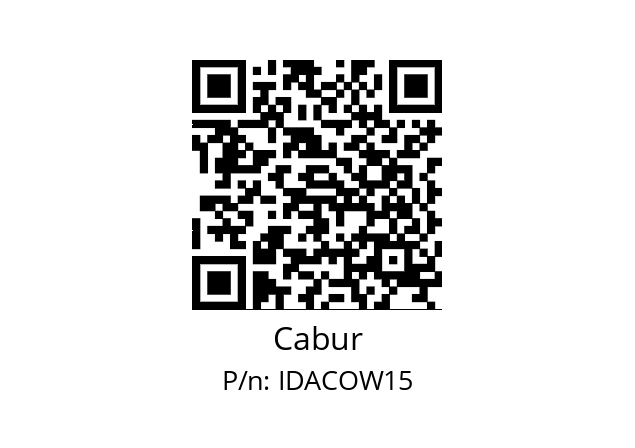   Cabur IDACOW15