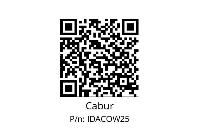   Cabur IDACOW25