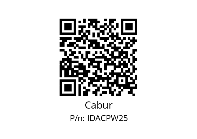   Cabur IDACPW25