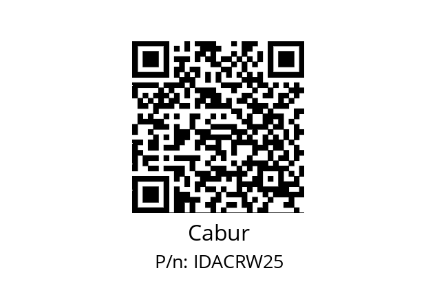   Cabur IDACRW25