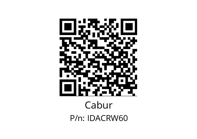   Cabur IDACRW60