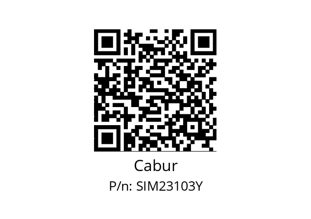   Cabur SIM23103Y