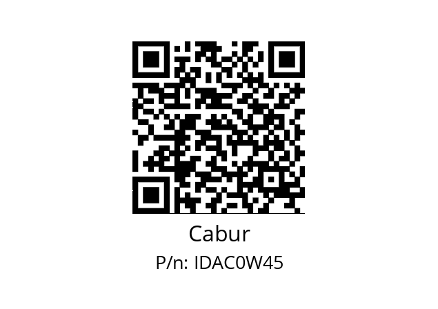   Cabur IDAC0W45