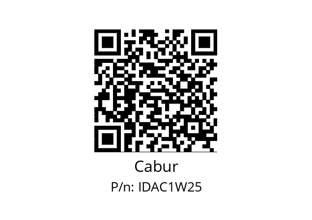   Cabur IDAC1W25