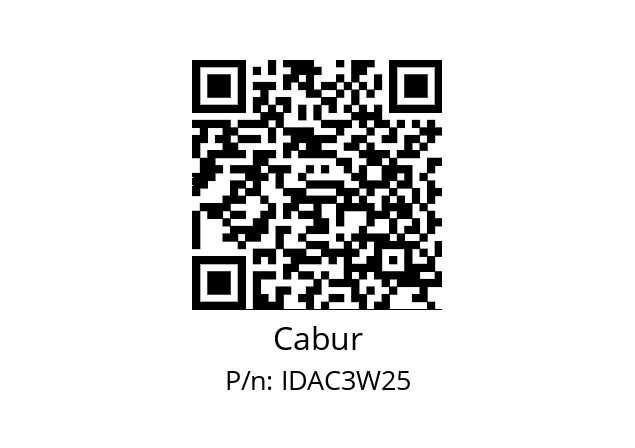   Cabur IDAC3W25