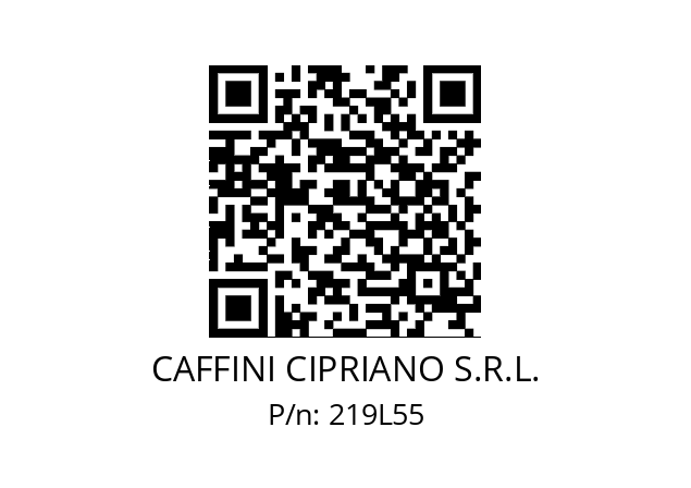   CAFFINI CIPRIANO S.R.L. 219L55