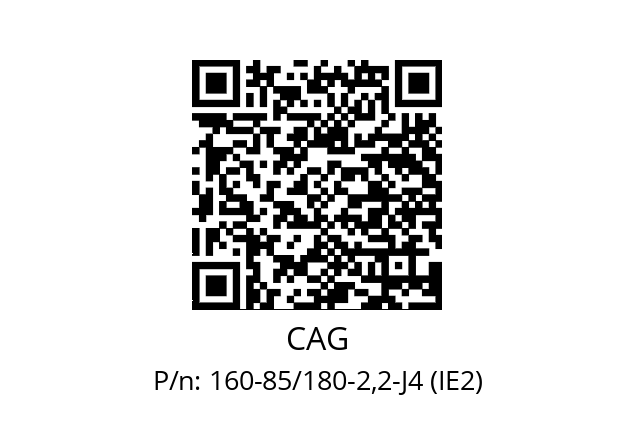   CAG 160-85/180-2,2-J4 (IE2)