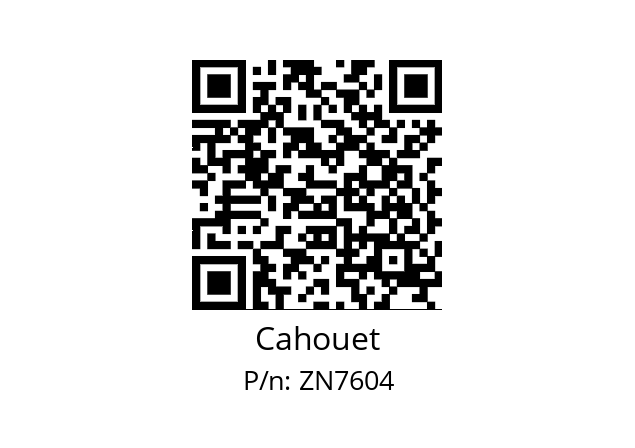   Cahouet ZN7604