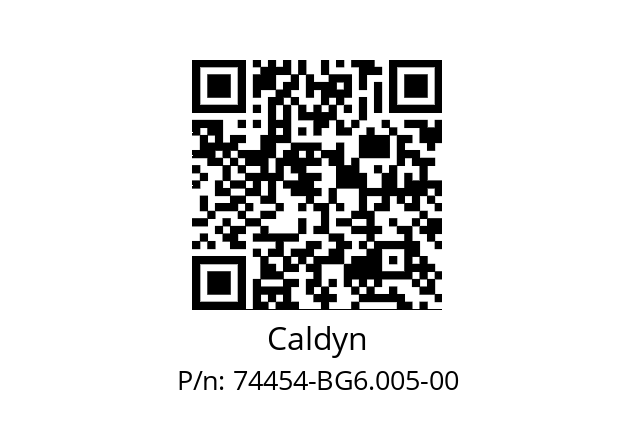   Caldyn 74454-BG6.005-00