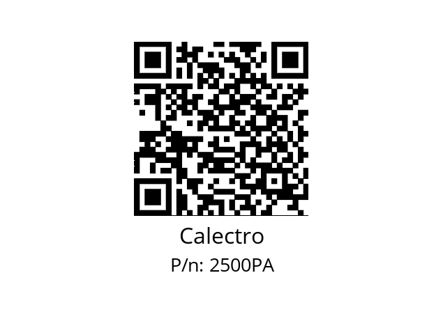   Calectro 2500PA