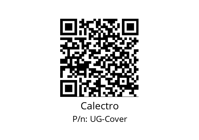   Calectro UG-Cover