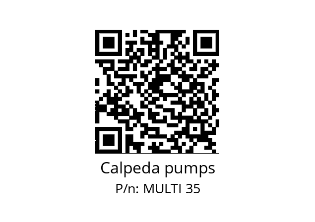   Calpeda pumps MULTI 35