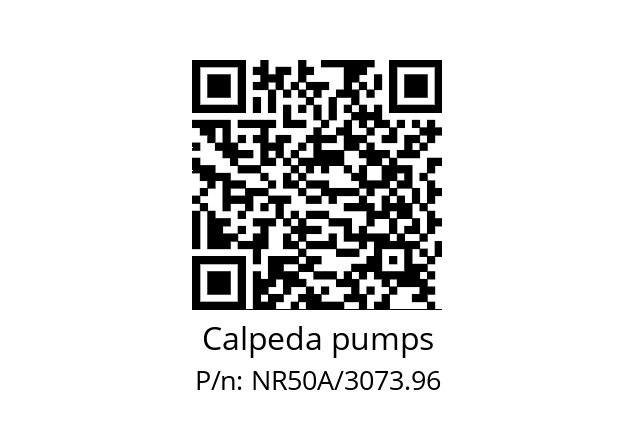   Calpeda pumps NR50A/3073.96