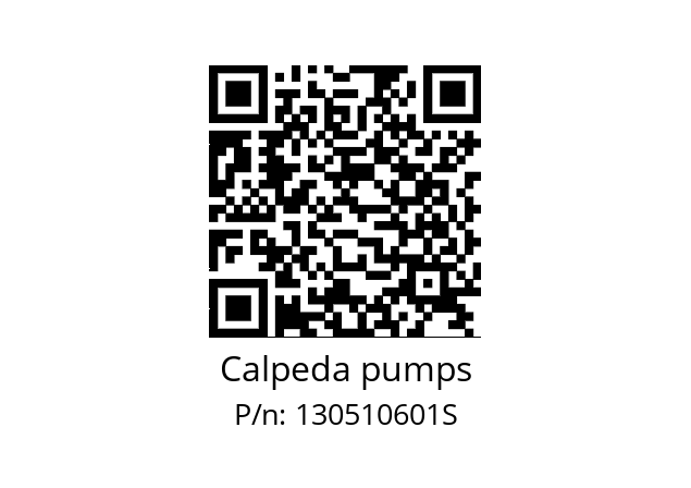   Calpeda pumps 130510601S