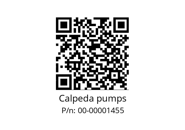   Calpeda pumps 00-00001455