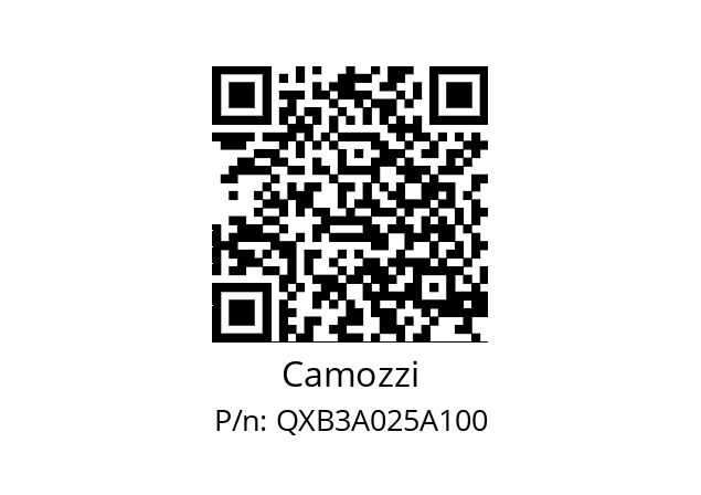   Camozzi QXB3A025A100