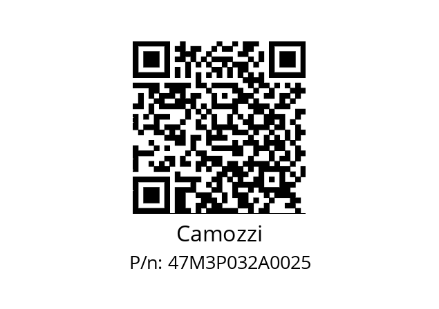   Camozzi 47M3P032A0025