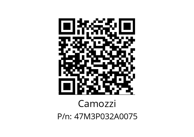   Camozzi 47M3P032A0075