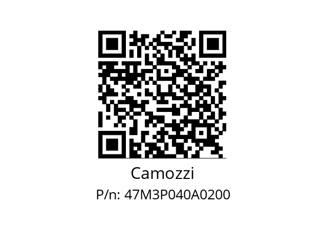   Camozzi 47M3P040A0200