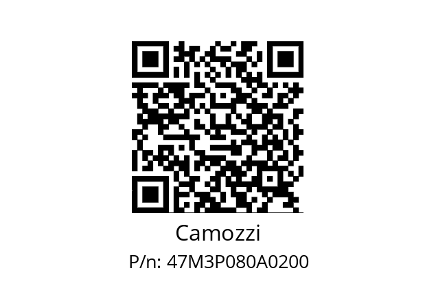   Camozzi 47M3P080A0200