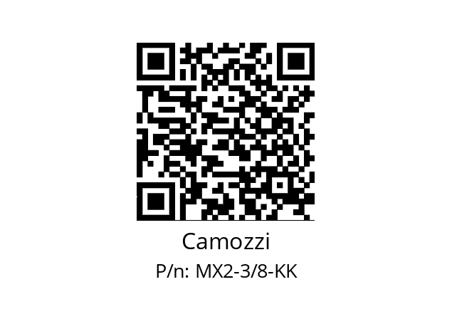   Camozzi MX2-3/8-KK