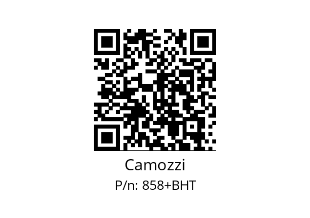   Camozzi 858+BHT