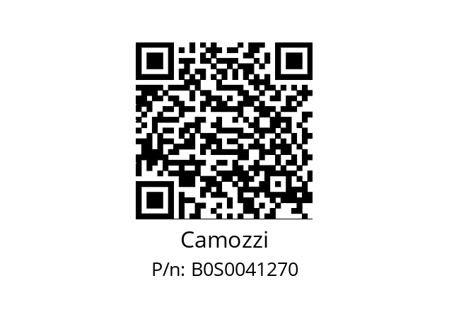   Camozzi B0S0041270