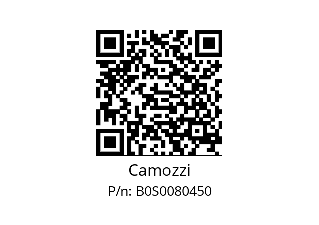   Camozzi B0S0080450