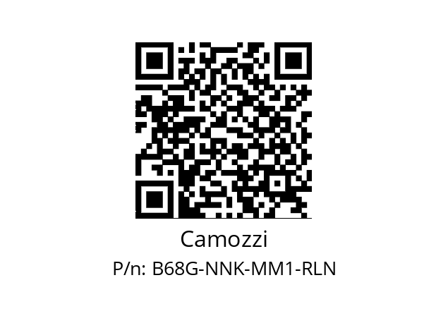   Camozzi B68G-NNK-MM1-RLN