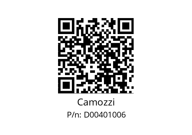   Camozzi D00401006