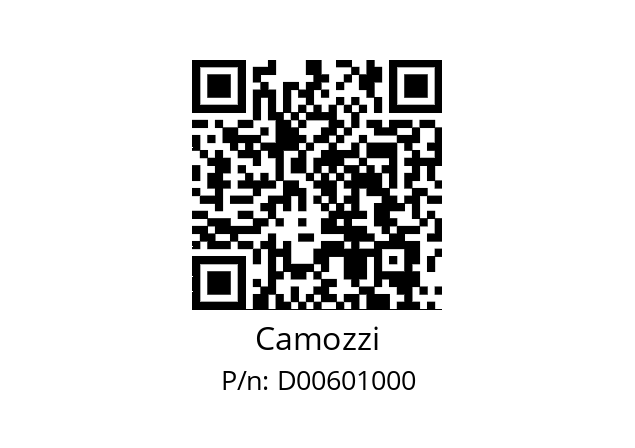   Camozzi D00601000