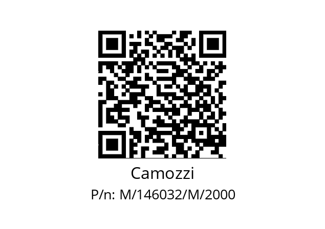   Camozzi M/146032/M/2000