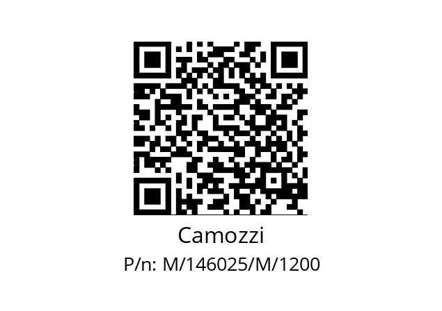   Camozzi M/146025/M/1200